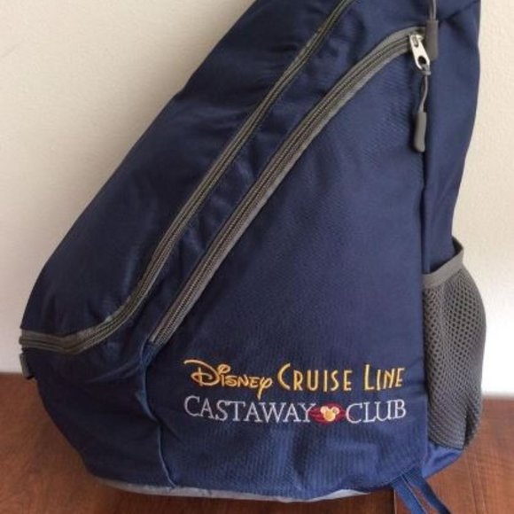 DISNEY CRUISE LINE CASTAWAY CLUB SLING BACKPACK